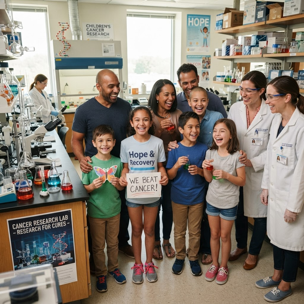 Children and families supported by the foundation